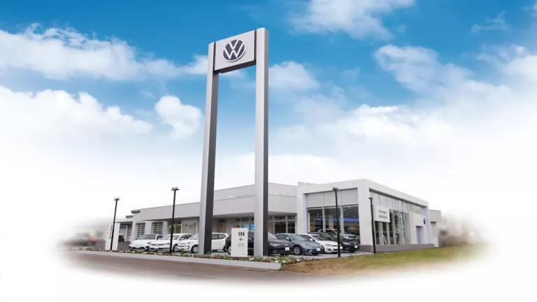 ディーラーの位置写真