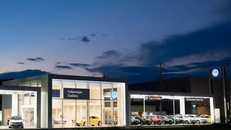 ディーラーの位置写真