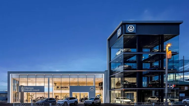 ディーラーの位置写真