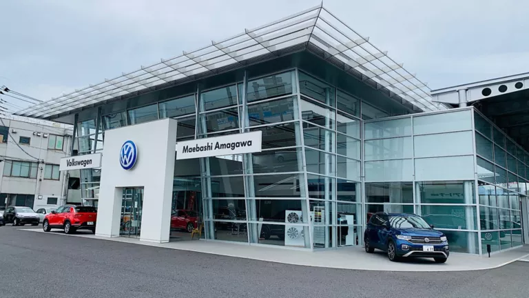 ディーラーの位置写真