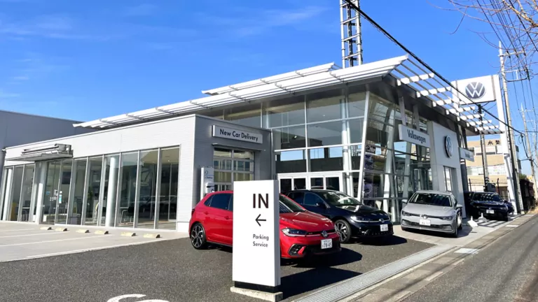 ディーラーの位置写真