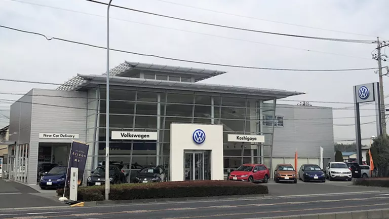 ディーラーの位置写真