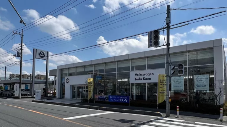 ディーラーの位置写真