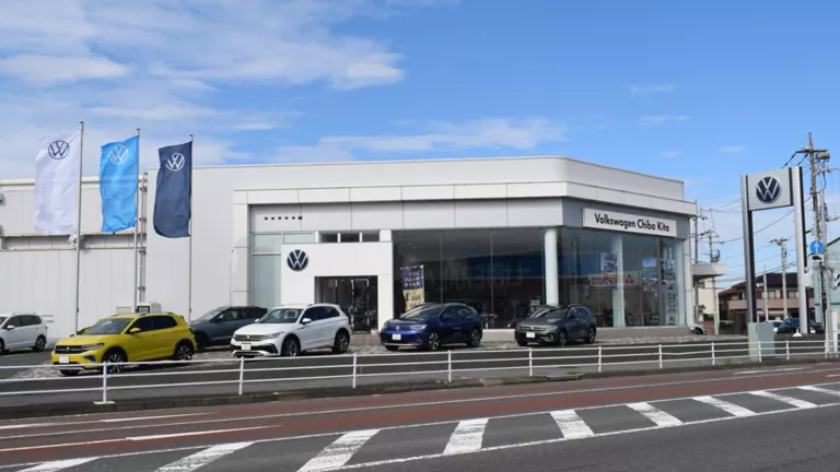 ディーラーの位置写真