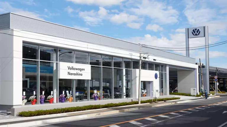 ディーラーの位置写真