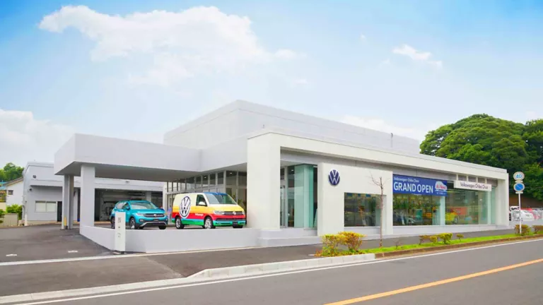 ディーラーの位置写真