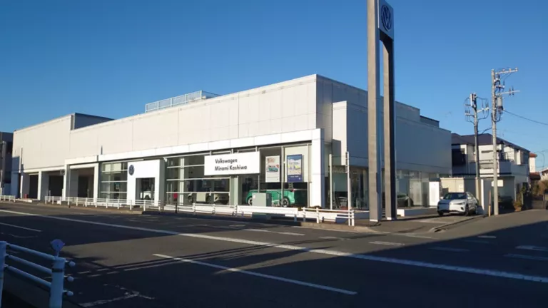 ディーラーの位置写真