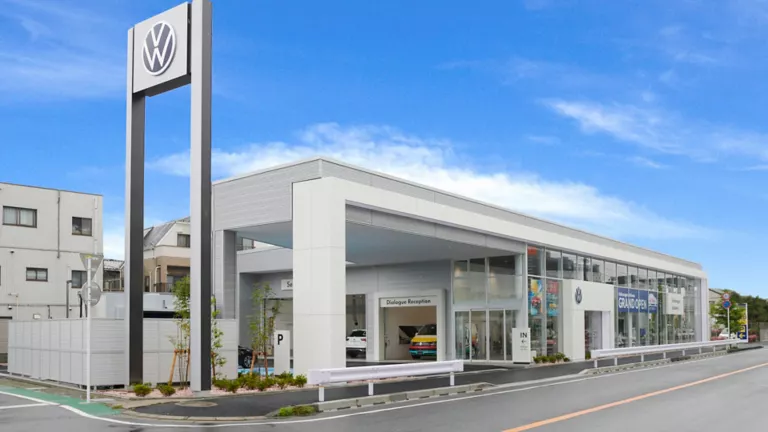 ディーラーの位置写真