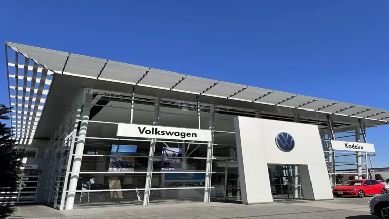 ディーラーの位置写真