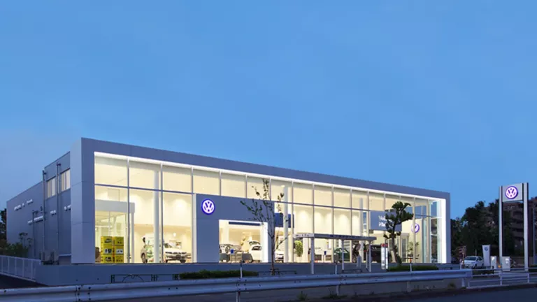 ディーラーの位置写真