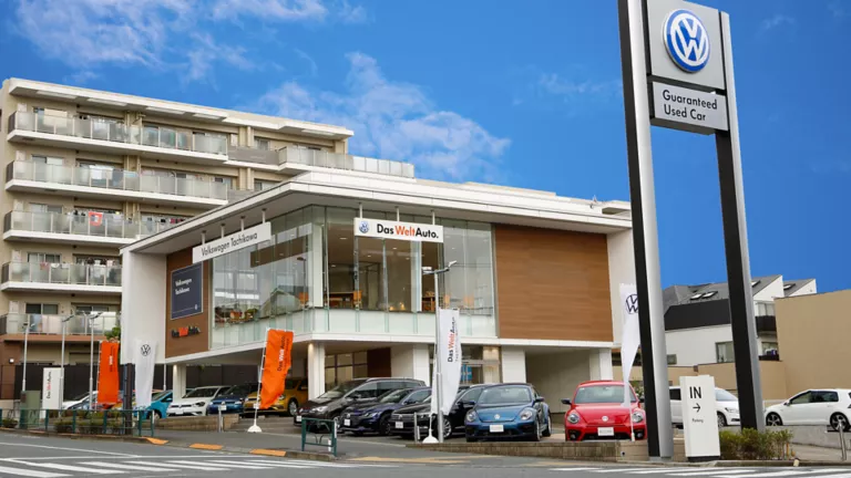 ディーラーの位置写真