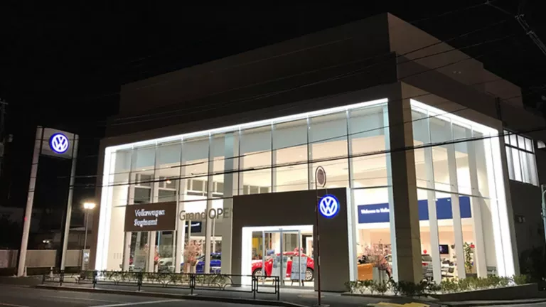 ディーラーの位置写真