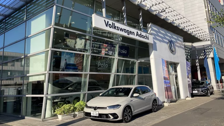 ディーラーの位置写真