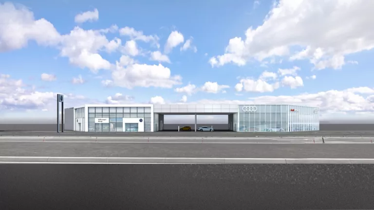 ディーラーの位置写真