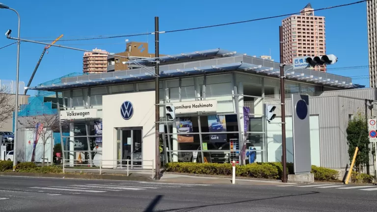 ディーラーの位置写真