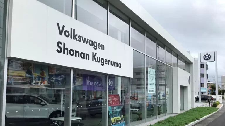 ディーラーの位置写真