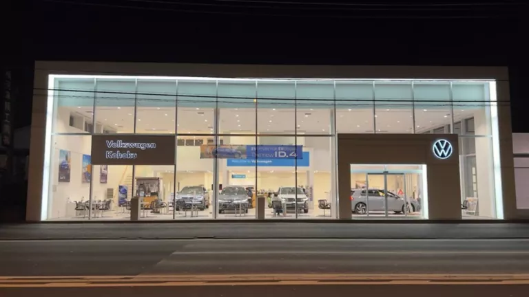 ディーラーの位置写真