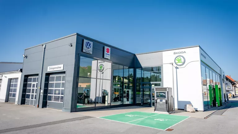 Ein Bild vom Standort des Händlers