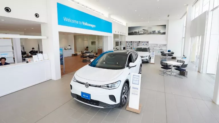 ディーラーの位置写真