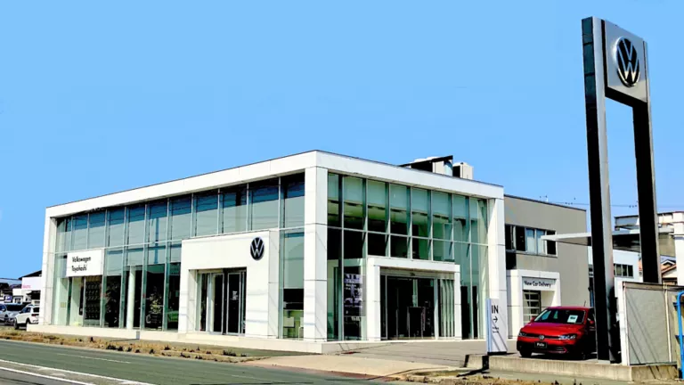 ディーラーの位置写真