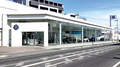 ディーラーの位置写真