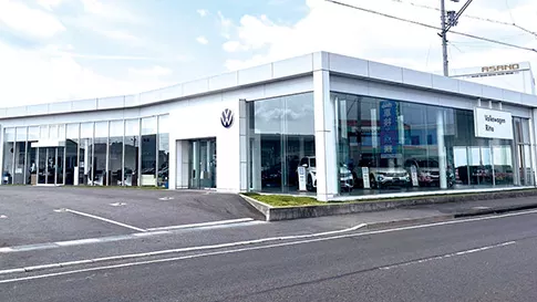 ディーラーの位置写真