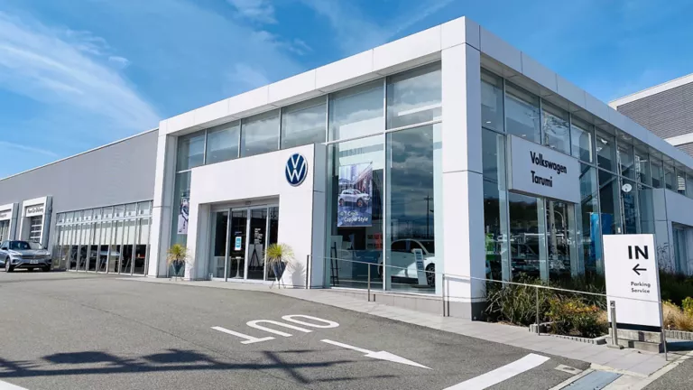 ディーラーの位置写真