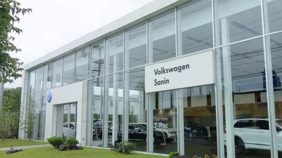 ディーラーの位置写真