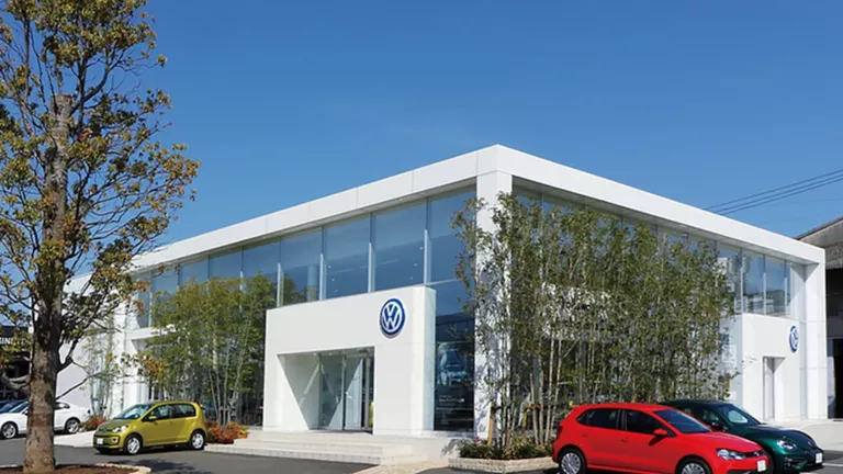 ディーラーの位置写真