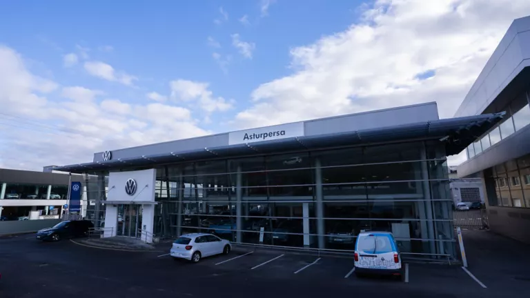 Una imagen de la ubicación del concesionario