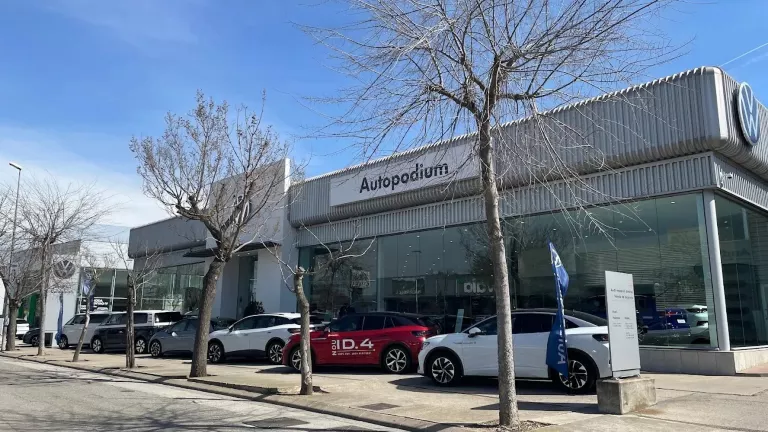 Una imagen de la ubicación del concesionario