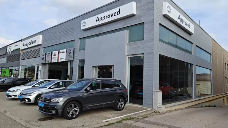 Una imagen de la ubicación del concesionario