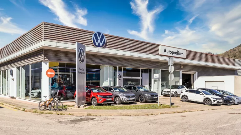 Una imagen de la ubicación del concesionario