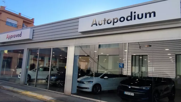 Una imagen de la ubicación del concesionario