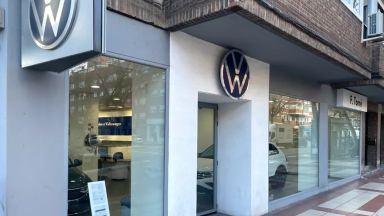 Una imagen de la ubicación del concesionario