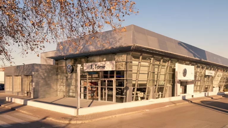 Una imagen de la ubicación del concesionario