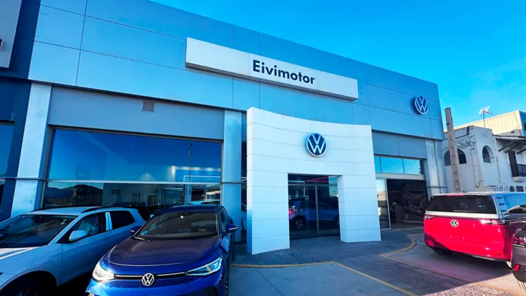 Una imagen de la ubicación del concesionario