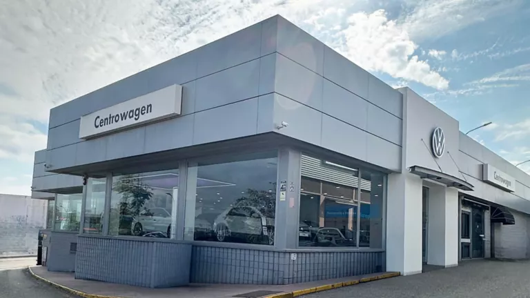 Una imagen de la ubicación del concesionario