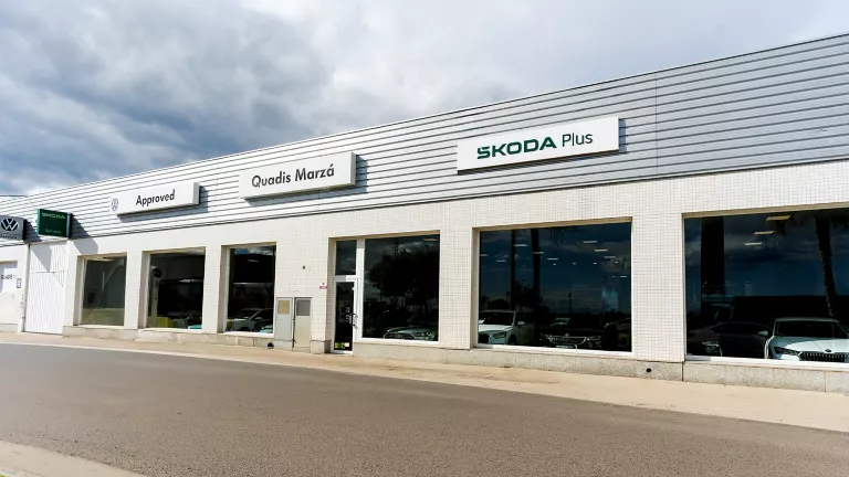 Una imagen de la ubicación del concesionario