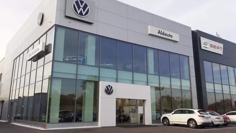 Una imagen de la ubicación del concesionario