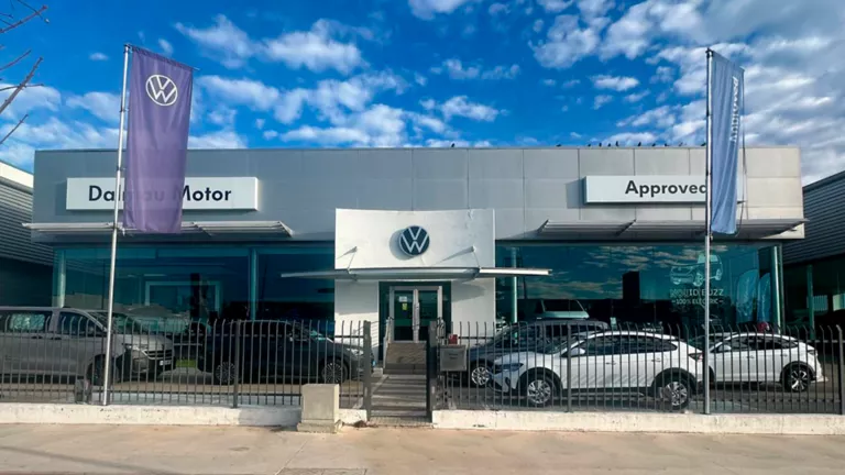 Una imagen de la ubicación del concesionario