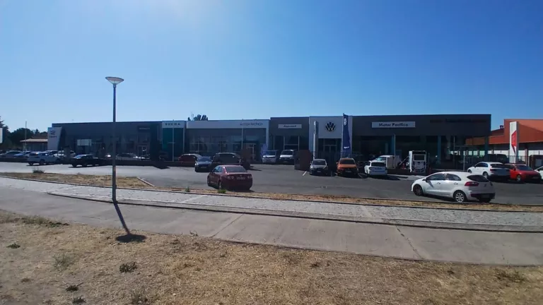 Una imagen de la ubicación del concesionario