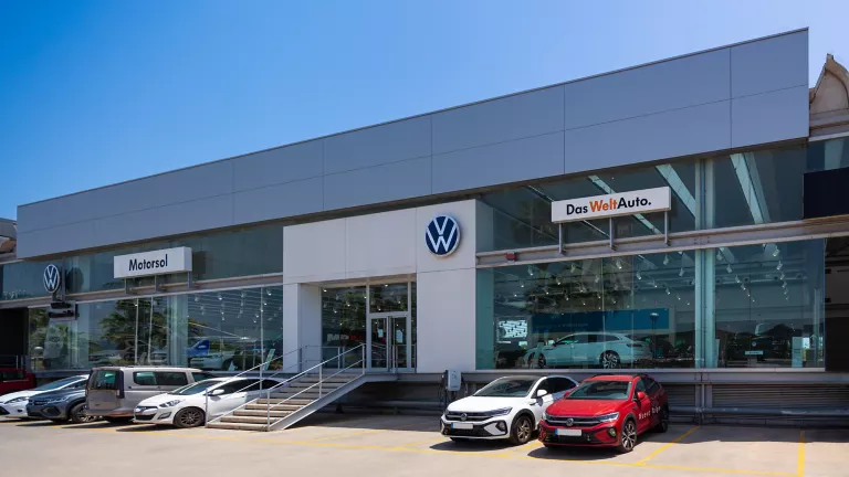 Una imagen de la ubicación del concesionario