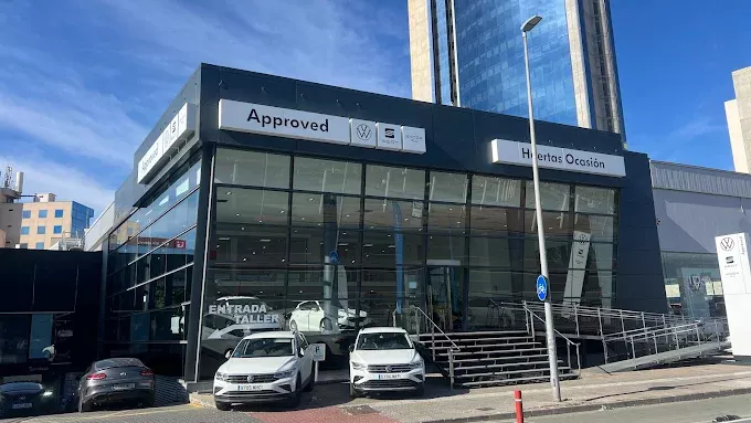 Una imagen de la ubicación del concesionario