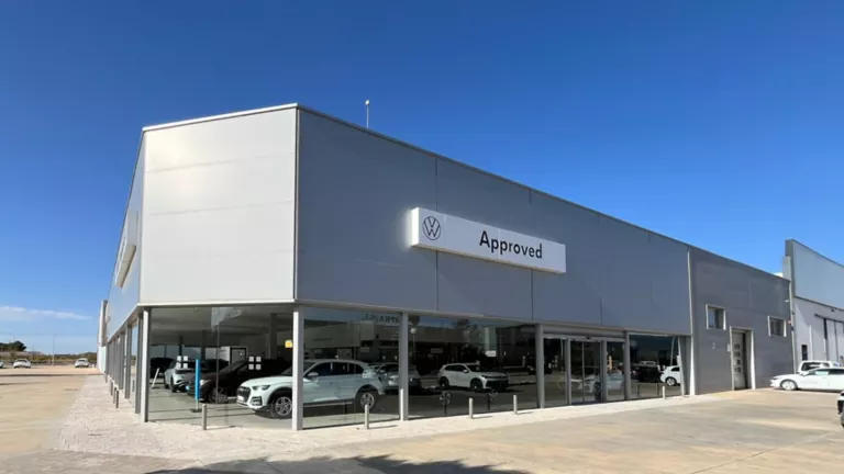 Una imagen de la ubicación del concesionario