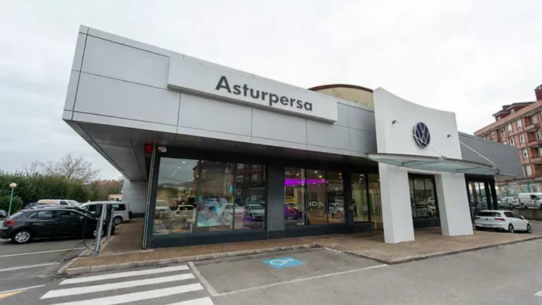 Una imagen de la ubicación del concesionario