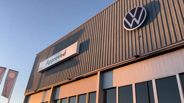 Una imagen de la ubicación del concesionario