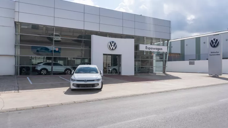Una imagen de la ubicación del concesionario