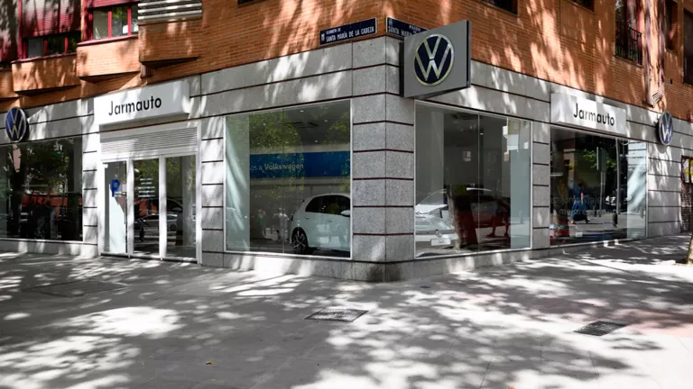 Una imagen de la ubicación del concesionario