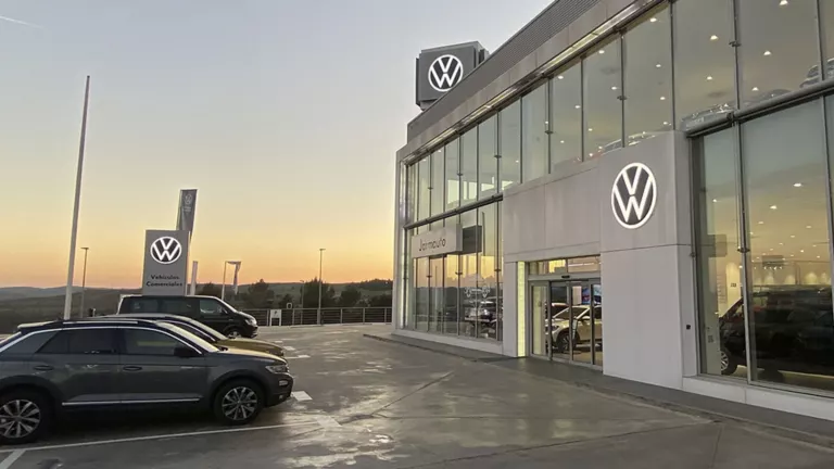 Una imagen de la ubicación del concesionario